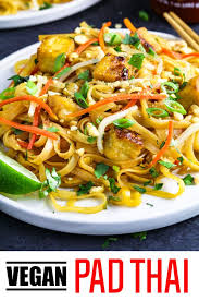 30 Minute Vegan Pad Thai Recipe Vegan Pad Thai Pad Thai Vegan Asian Recipes