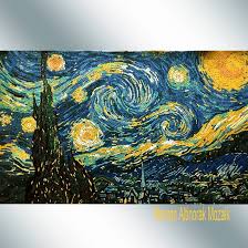Vincent Van Gogh Stary Night Yildizli Gece Mozaik Versiyonu Calismam Mozaik Gece