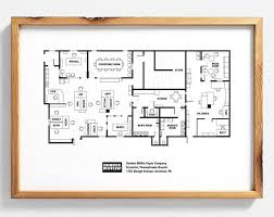 the office floor plan the office tv show the office poster