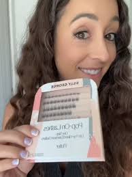 Silly George Press On Lashes Review: Natural Flutter Style