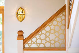 Stairway infill www.milesandlincoln.com +44 (0)203 637 0807. Laser Cut Balustrades Miles And Lincoln Laser Cut Screens