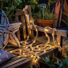 Get set for led rope lights at argos. Auraglow Solar Powered 60 Led Garden Rope Light Auraglow Led Lighting