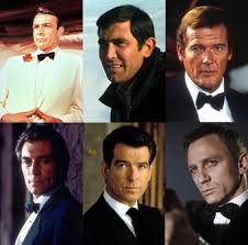 Image result for six james bond actors