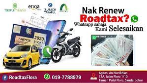 Maybe you would like to learn more about one of these? Renew Roadtax Kereta Skudai Insurance Agency In Taman Pulai Flora