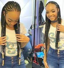 Erstaunliche Geflochtene Frisuren Fur Schwarze Frauen 2018 2019 Neue Frisurentrends African Braids Hairstyles Braided Hairstyles Hair Styles