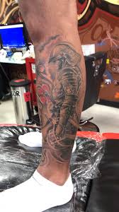 Samurai And Pagoda Temple Tattoo Sleeve Video Temple Tattoo Samurai Tattoo Sleeve Leg Tattoos
