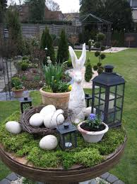 Osterdeko Wohnen Und Garten Foto Diy Osterschmuck Ostertischdecke Osterdeko Garten