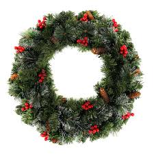 5 out of 5 stars (1,810) sale price $53.95 $ 53.95 $ 59.95 original price $59.95 (10% off) free shipping favorite. Pre Lit Decorated Garland Christmas Garlands Decorations For Stairs Fireplaces Walls Thick Density Green Artificial Wreath Garland With Cones Red Berries Christmas Tree Decorations Diameter 60cm Buy Online In Aruba At Aruba Desertcart Com Productid