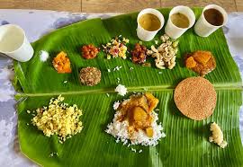 Traditional Bale Yele Oota - Payasa, Sathyanarayana Pooje Prasada, Rice,  huli, dali thovve, chitranna, Horsegram Rasam, Chattambade, corn Kosambari,  cashew Ivy Gourd Palya, pineapple menaskai, papad, pickle, soorna nonche,  pumpkin Pulikoddel, buttermilk