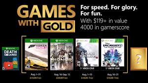 Solo cuando tenga la última versión de windows 10, puede descargar la aplicación xbox para jugar, transmitir y capturar juegos xbox en su pc. Anunciados Los Juegos De Xbox Live Gold De Agosto
