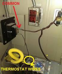 Two marked line that connect to the circuit feed wires entering the box from the. New Thermostat Help 2 Wire Gas Furnace Heat Only Doityourself Com Community Forums