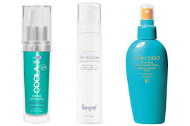 For easy application to the face, you can also buy a beach defense sunscreen stick. Makeup Setting Sprays With Spf The Fashion Spot Makeup Setting Spray Spray Sunscreen Best Makeup Setting Spray