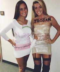 A husband fools his wife into taking a lie detector test to see if she poked a hole in a condom to get pregnant. Funny Halloween Costume Halloween Costumes Funny Halloween Costumes Costumes