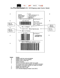 Many types of bar codes are used in a variety of ways. Ucc 128 Label Template Best Label Ideas 2019