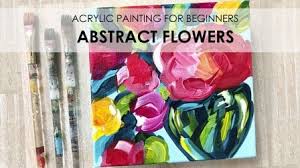 See more ideas about abstract, abstract painting, abstract flowers. Learn To Paint Flowers With Acrylic Paint Modern Abstract Flowers For Beginners Elle Byers Skillshare