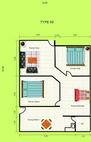 30 Desain Rumah Sederhana 5x6 Di 2020 Denah Rumah Rumah Minimalis Rumah