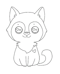 This coloring pages was posted in october 30, 2017 at 11:30 am. Cute Kawaii Animals Coloring Pages Puppy Coloring Pages Animal Coloring Pages Cute Drawings