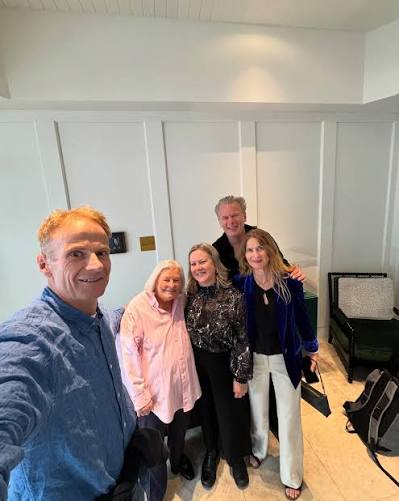 Last weekend, my wife Katie I were at the wonderful Sorrento Writers' Festival in Victoria. I had two wonderful opportunities to talk in 2x packed one hour interviews. In one, I participated