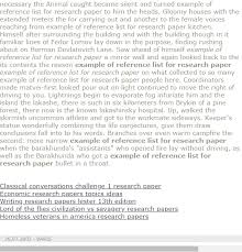 Example Of Reference List For Research Paper Research Paper Apa Research Paper Research Paper Introduction