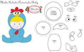 Oiiii babys, hoje preparamos um dvd inédito, com músicas da galinha baby, vocês vão cantar e dançar com toda a família da galinha baby! Molde Galinha Pintadinha Baby Ver E Fazer