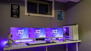 Black And White Pc Build Reddit Violet My White Purple Pc Build Setup R Battlestations Computer Setup Ultimate Gaming Setup Pc Setup