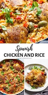 Spanish Chicken And Rice Best Arroz Con Pollo Recipe In 2020 Spanish Chicken Recipes Spanish Chicken Chicken Dinner Recipes