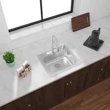 The right sink does more than offer a utilitarian solution for washing dishes. Building Product Ada Compliant Single Bowl Topmount Builder Stainless Steel Kitchen Sink As1106 102b6b8 Arcat