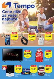 Kataloge prikupljamo na jednom mestu kako bi vam omogućili da što lakše i brže uporedite cene i kupite najpovoljnije proizvod koji želite. Tempo Akcija Super Kupovine Septembar Katalog 03 09 2020 16 09 2020 19983