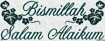 Kaligrafi assalamu'alaikum background hitam dan bunga. Bismillah Assalamualaikum Page 1 Line 17qq Com