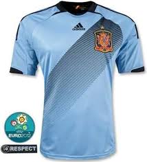 Personalize esta camisa com as cores e logos do seu time. Camisa Selecao Da Espanha Uniforme 2 2012 2013 Futebolonline