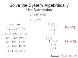 The graphing systems of equations worksheets on this page fit this criteria and they are good practice. Solving Systems Of Linear And Quadratic Equations Ppt Video Online Download