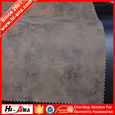 If you want a sofa that is affordable, easy to clean, and still stylish, go with a synthetic, like the performance suede option at bassett furniture. Hi Ana Wholesale Suede Fabric With Gold Stamping Ha 1534 1002 Hi Ana