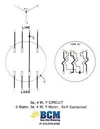 If power is lost in two of the three phases. Wiring Diagrams Bay City Metering Nyc