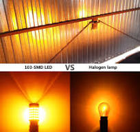 PHINLION 1157 LED Turn Signal Light Bulbs, 2800 Lumen Super Bright 2357  7528 BAY15D Amber Yellow LED Blinker Light Bulb, Pack of 2