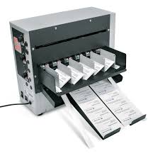Rollem card finishing systems are the most dependable, easy to operate, and profitable machines on the market today. Bcs410 Bcs41022 Desktop Business Card Slitter Score Perforate Martin Yale Industries