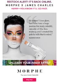 Morphe Cosmetics - The James Charles Palette – Myqt.Com.Au