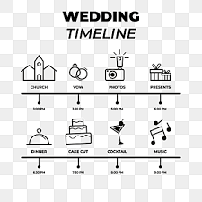 Download Wedding Timeline Png Images Vector And Psd Files Free Download On Pngtree