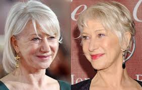 30 majestic layered bob hairstyle. Dame Helen Mirren Chops Off Her Hair Popsugar Beauty