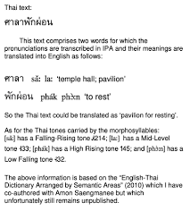 Thailand bad words