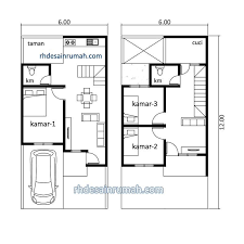 Semoga beberapa model denah diatas akan dapat membantu anda menemukan denah yang cocok dan mudah anda tiru, dengan begini maka impian memiliki rumah idaman sederhana yang nyaman bisa anda dapatkan dengan mudah. Denah Rumah 3 Kamar Ukuran 6x12 Rhdesainrumah