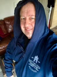 Now the weathers changing. I'm enjoying my new hoodies. You can still order  your hoody from Comet Dezign, hoodies are available in many different  colours and the motif is embroidered. They've been