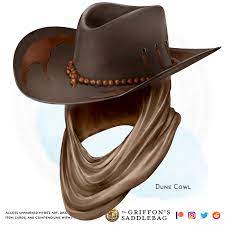 The Griffon S Saddlebag Dune Cowl Wondrous Item Thegriffonssaddlebag Leather Hats Griffons Dnd Magic Items