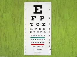 Details About Snellens Distance Vision Eye Chart 20 Ft Labgo 25