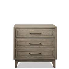 2 new & refurbished from $335.63. Riverside Furniture Vogue 3 Drawer Nightstand In Gray Wash 46169