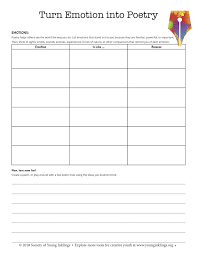 Writing Worksheet Poetry Poetry Worksheets How To Memorize Things Writing Worksheets