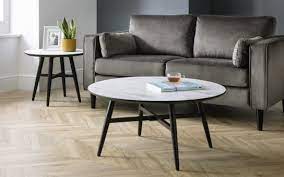Buy products such as modern open box faux white marble and gold coffee table by manor park at walmart and save. Trevi Real Marble Coffee Table Julian Bowen Limited