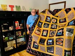 Traditional designs from my class, custom quilting for fun & profit: Quilt Raffle Raises Funds To Beautify Etna