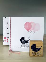 Baby Girl Stamps Dekroonluchter Com Perlenfischer In 2020 Basteln Mit Kindern Karten Windelgeschenke