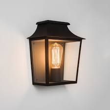 Teeming with traditional style, this is as much a decorative accent as it is a luminary. Astro Lighting Richmond 235 Ip44 Exterior Wall Lantern Light In Black