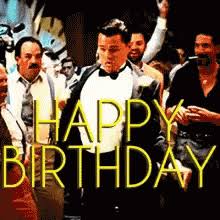 Happy Birthday Leaonardo Di Caprio Gif Happybirthday Leaonardodicaprio Dancing Discover Share Gifs If you want to stay on good terms with a girl, you better pay her some attentoin on this day. happy birthday leaonardo di caprio gif happybirthday leaonardodicaprio dancing discover share gifs